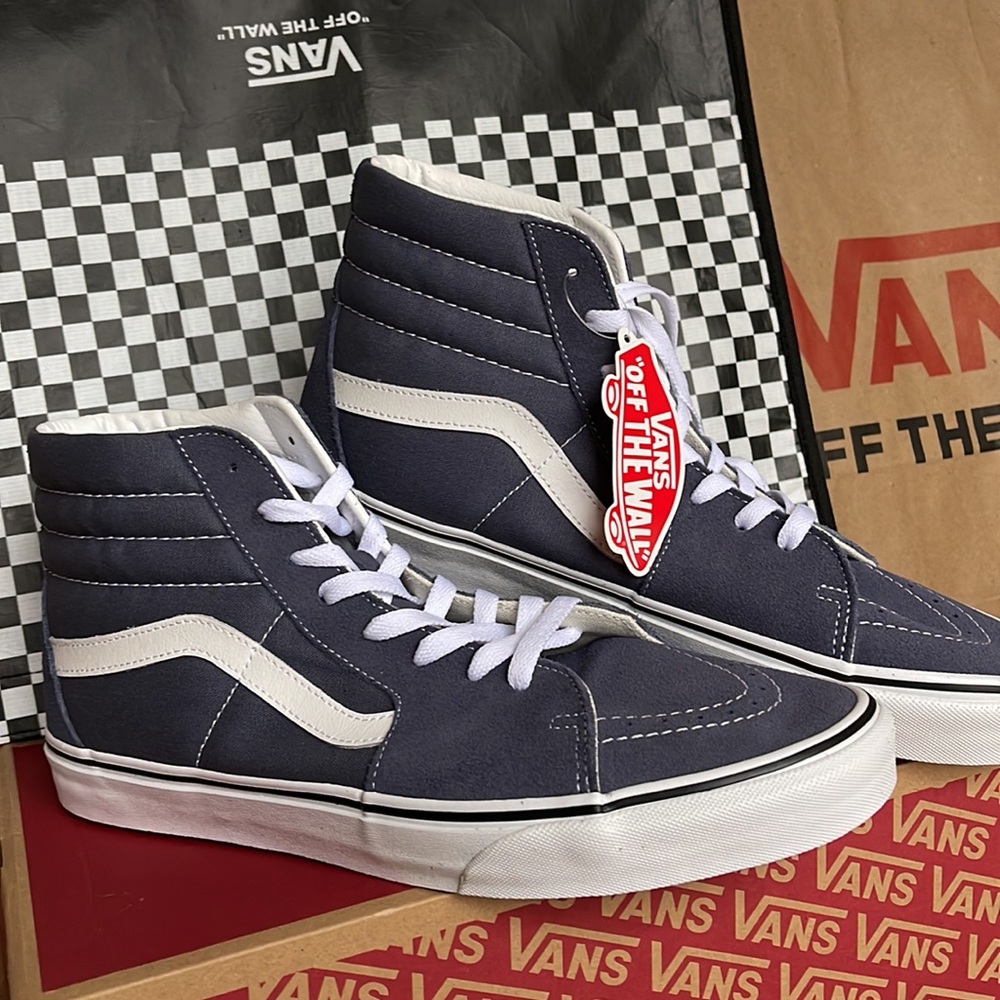 Vans Sk8-Hi Grisaille/True White Men’s sneakers - Picture 6 of 16